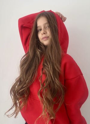 Bluza  Hoodie Red