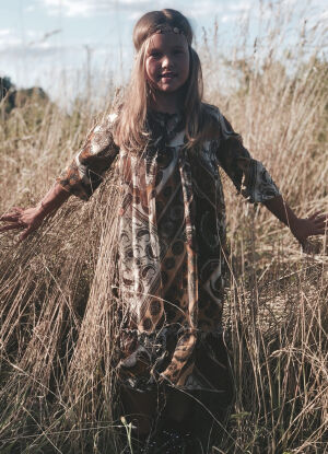 SUKIENKA  BOHO BROWN