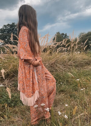 Kimono Boho Girl - Orange