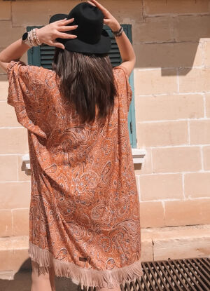 Kimono Boho Orange