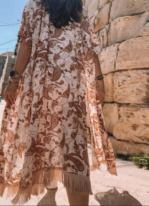 Kimono Boho Natural