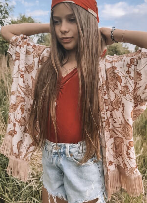 Kimono Boho Natural - Girl