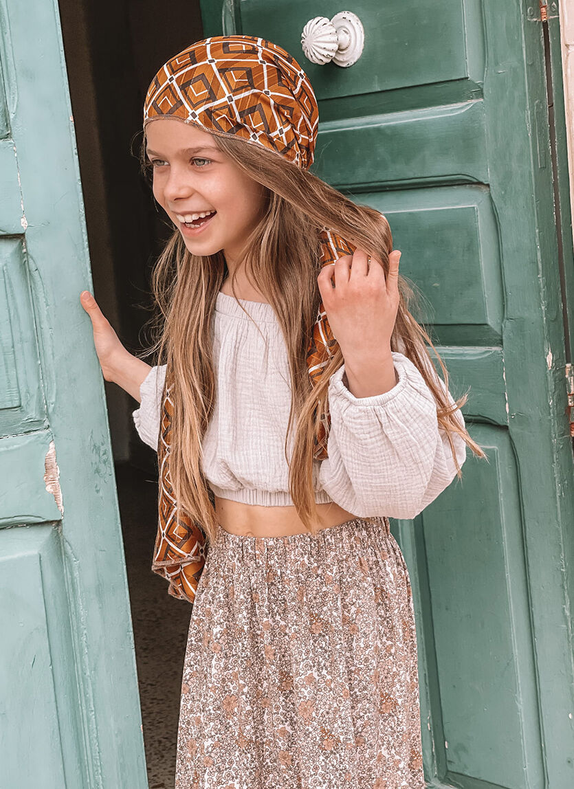 Bluzka Boho Natural
